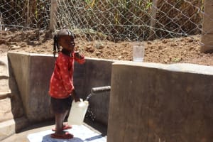 The Water Project: Mang'uliro Community 3 -  Fetching Water