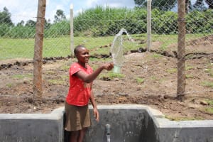 The Water Project: Lukala Community 4 -  Splashing Water