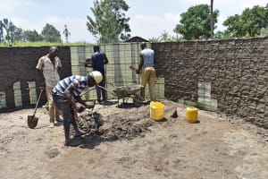 The Water Project:  Plastering