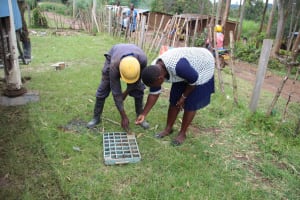 The Water Project: Mukhungula Primary School -  Collection Of Soil Sample
