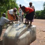 Nzalae Community Hand-Dug Well Complete