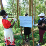 COVID-19 Prevention Training Update at Shiamala Community, David Ashiona Spring