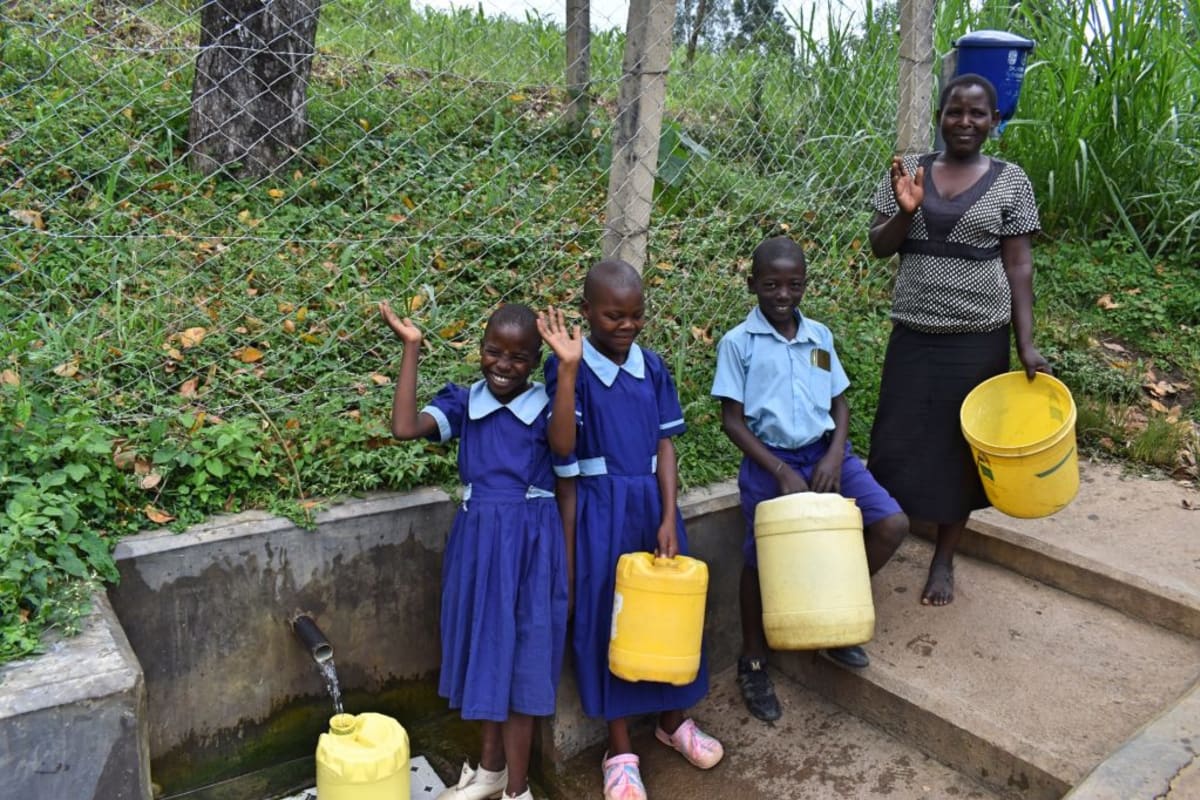 Clean Water Access Allows Rose to Attend School!