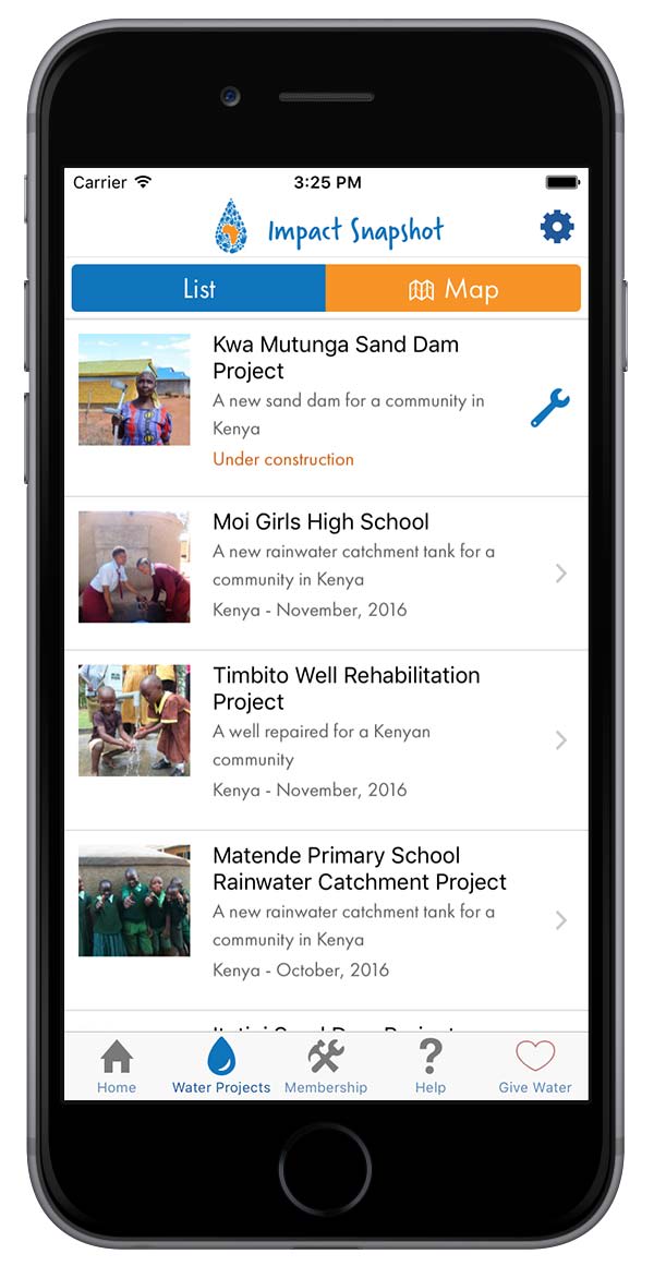 See What Happens When You Give - Impact Snapshot Screenshot