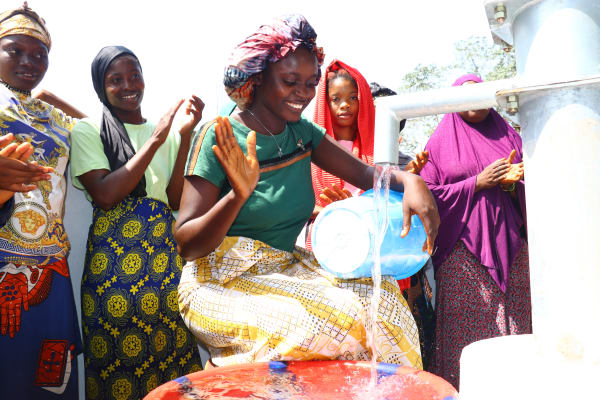 Community celebration in Sierra Leone