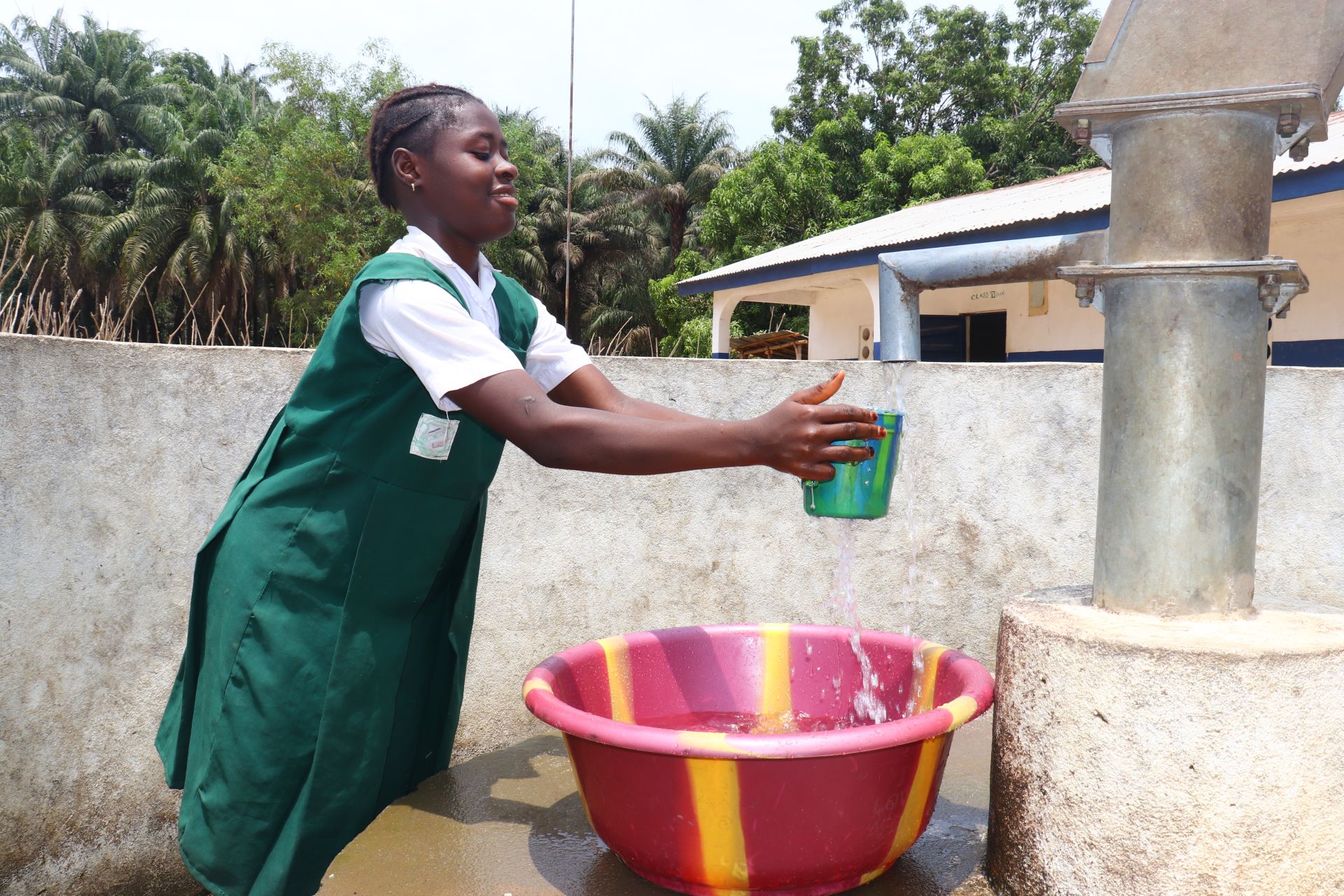 Clean Water Brings Ferehmusu Joy and Health!