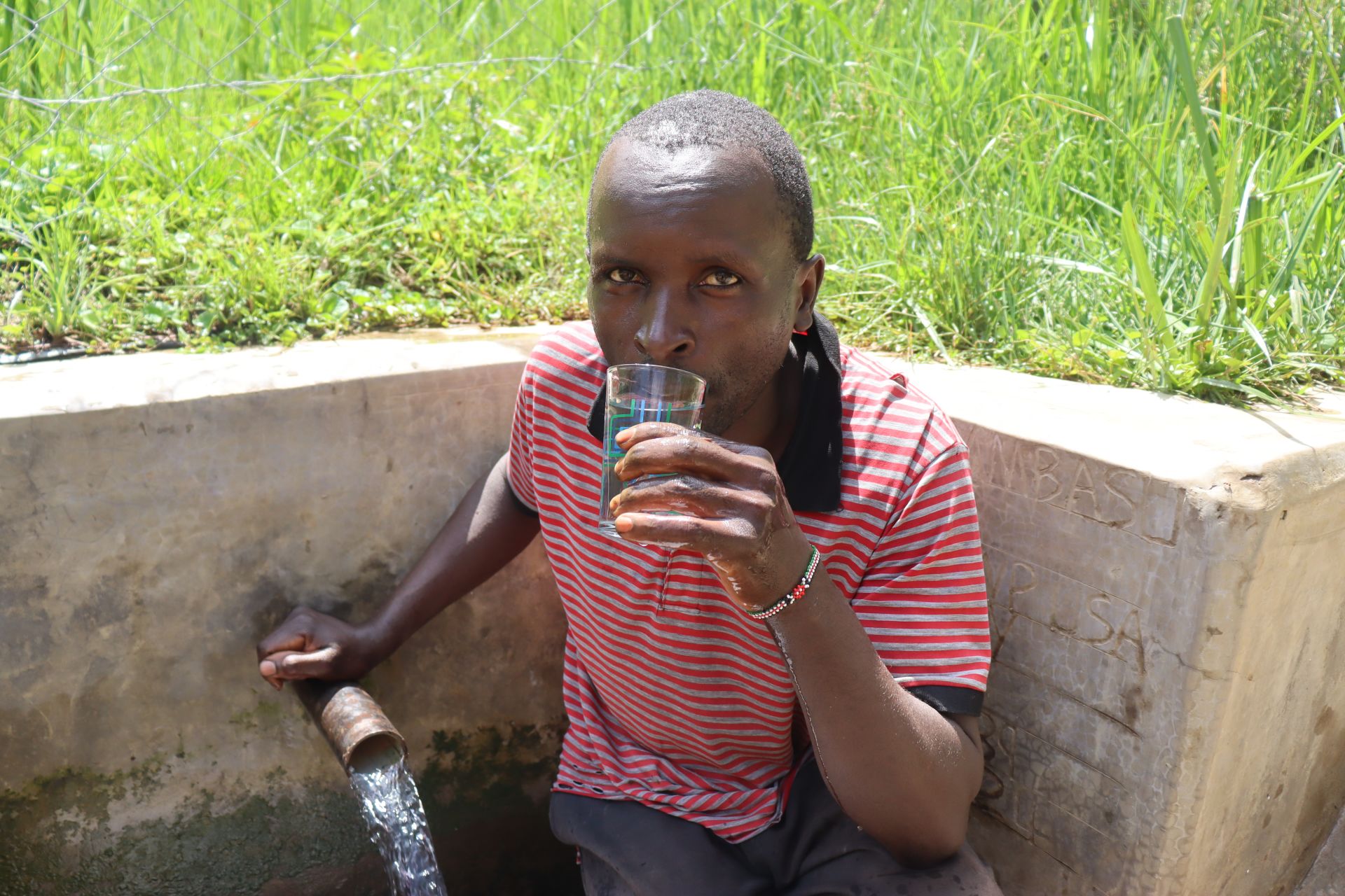 See the Impact of Clean Water - Larry Takes Pride in His Farming!