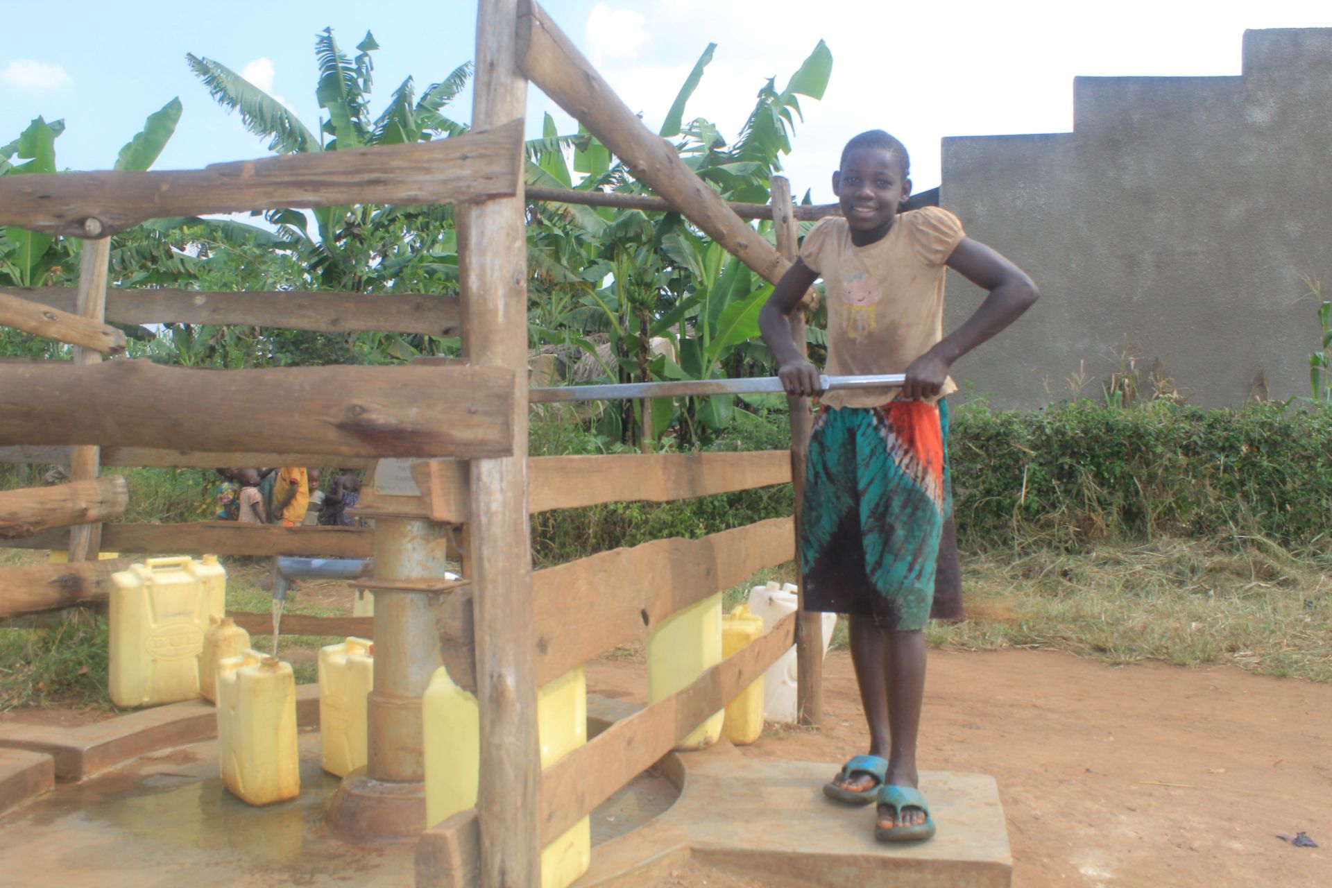 Teopista Feels Relieved by Clean Water Access!