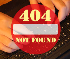 Internet censorship in the UK, 404 not found