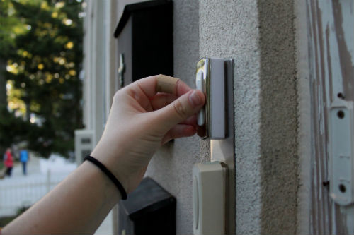 Nuisance doorstep callers and their catalogues