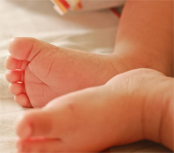 Baby feet