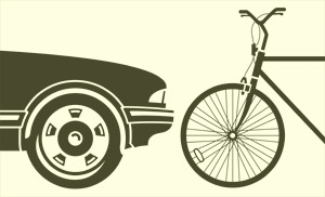 Cyclists and car drivers