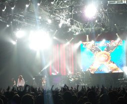 Large concert venues, poor sound quality - a Whitesnake concert