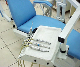 A dentists chair