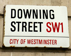 UK politics, downing street