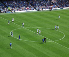 A football match