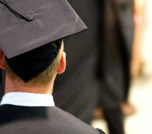 A graduation ceremony