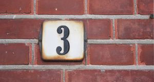 A house number