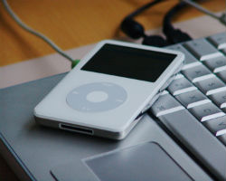 An iPod: Downloading an MP3 is nowhere near as satisfying as having a CD