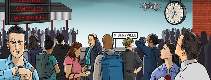 Late trains and unsympathetic bosses