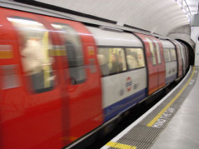 London underground train