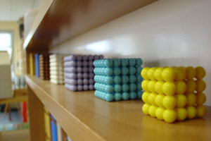 Pushy Parents? - Educational beads at a Montessori nursery