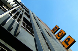 An NCP car park in Birmingham