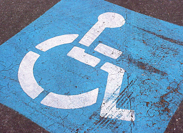 No disabled parking spaces free in underground car park