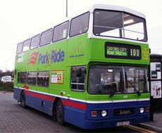 Park and ride buses