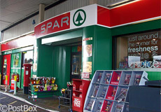 A petrol station shop