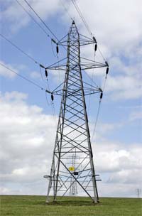 Electricity pylons - electricity prices in the UK are getting too high