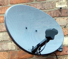 Sky TV satellite dish