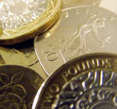 Solicitors fees steep, photo of pound coins