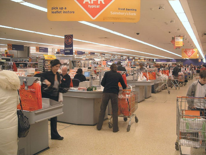 Shops and supermarkets, the national living wage comes down to profit