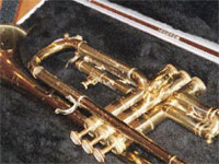 A Trumpet in it's case - Note, this one had nothing to do with eBay or KK Music