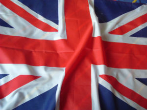 Flying the Union Jack flag upside down