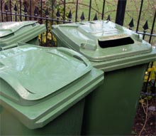 Waste removal and recycling policy - every two weeks, no plastic