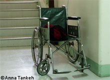 A wheelchair