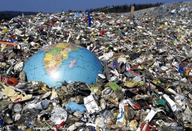 The world is a rubbish tip