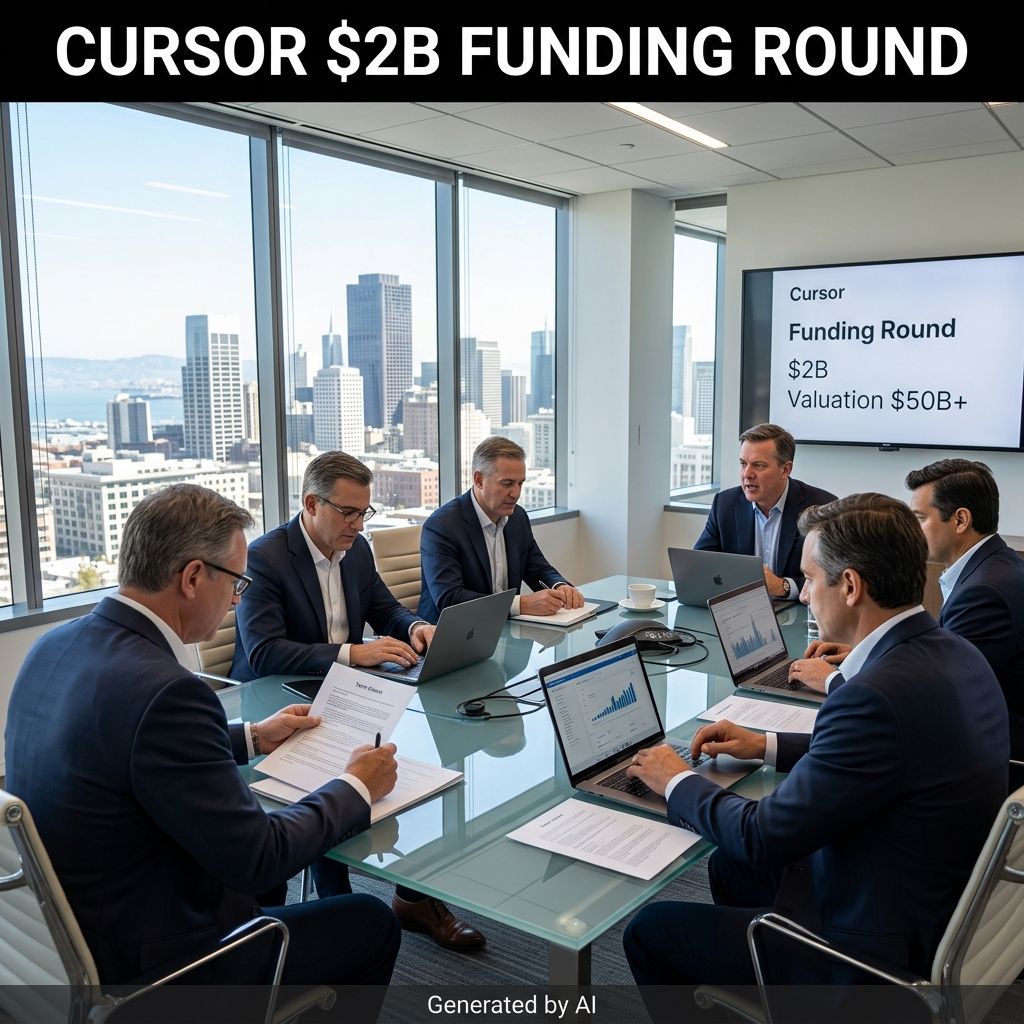 Cursor eyes $2B funding round, $50B+ valuation in major AI investment deal