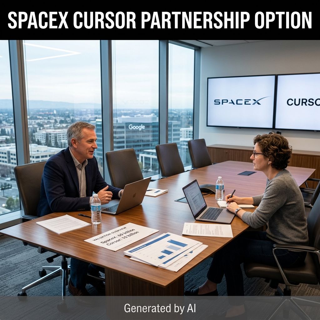 SpaceX’s strategic partnership and option to acquire Cursor