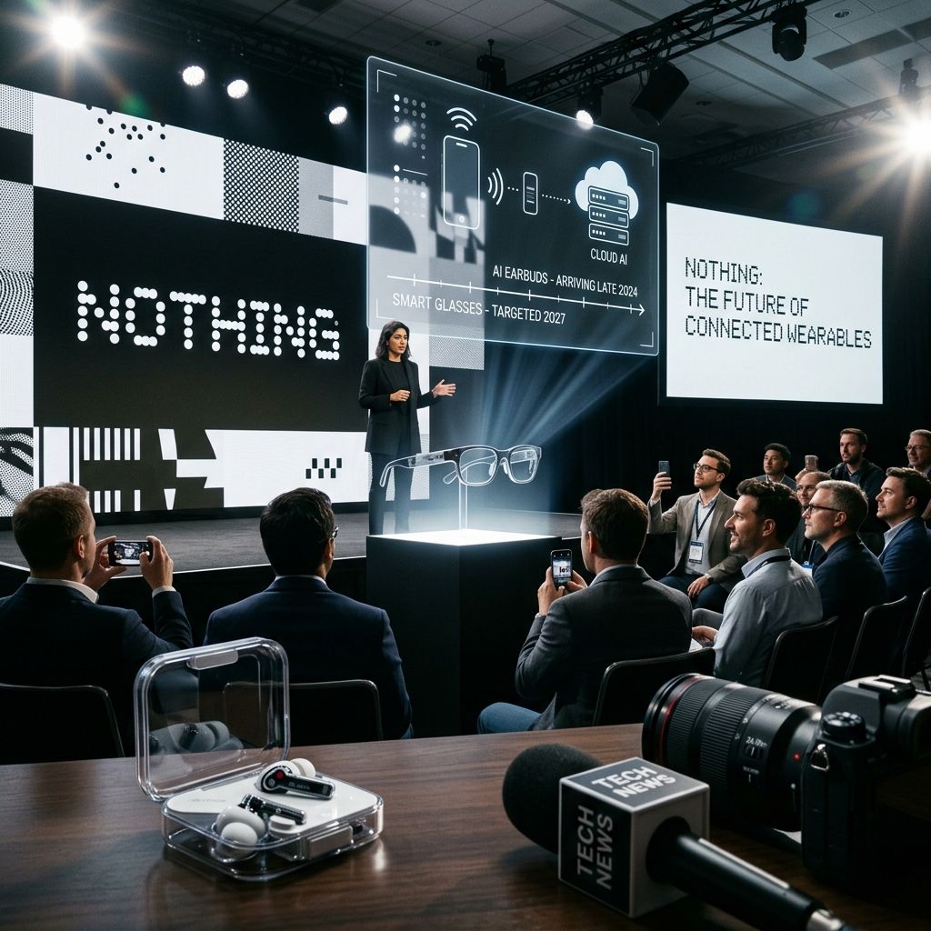 Nothing’s next AI move: smart glasses and earbuds coming soon