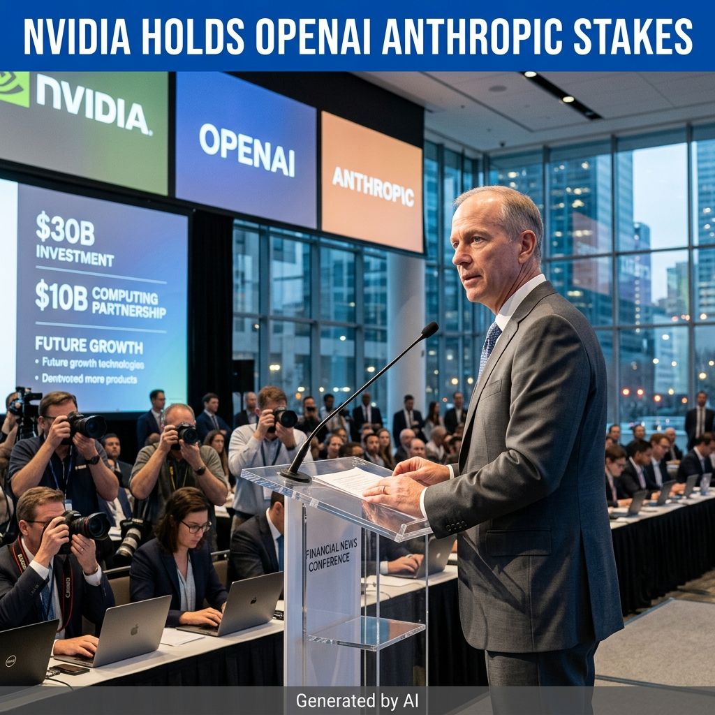 Nvidia CEO reveals surprising truth about OpenAI and Anthropic stakes