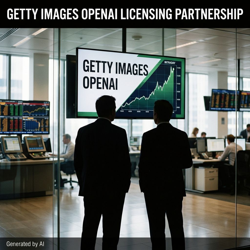 Getty Images Stock Surges on Historic OpenAI Licensing Partnership