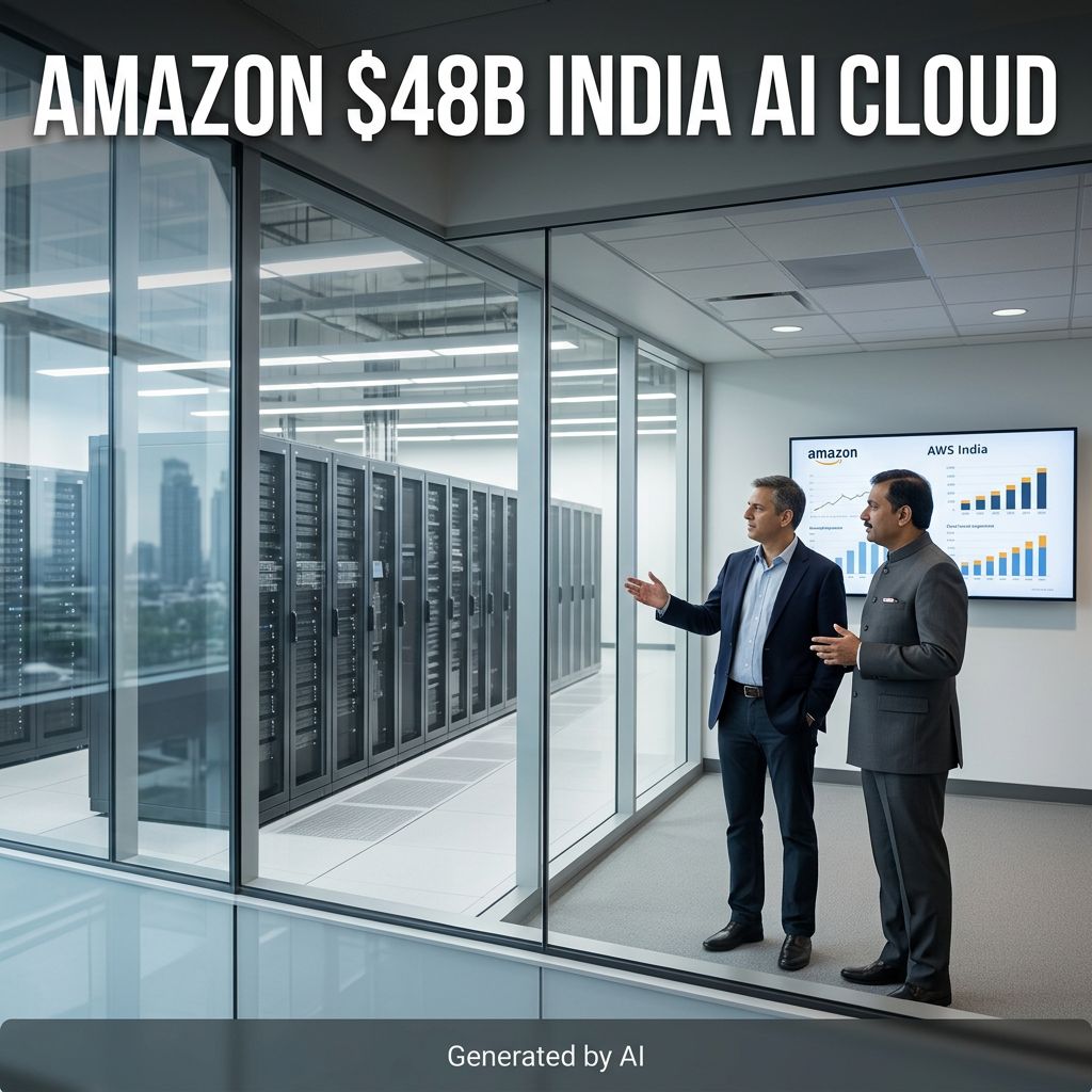 Amazon pumps $48B into India’s AI and cloud future