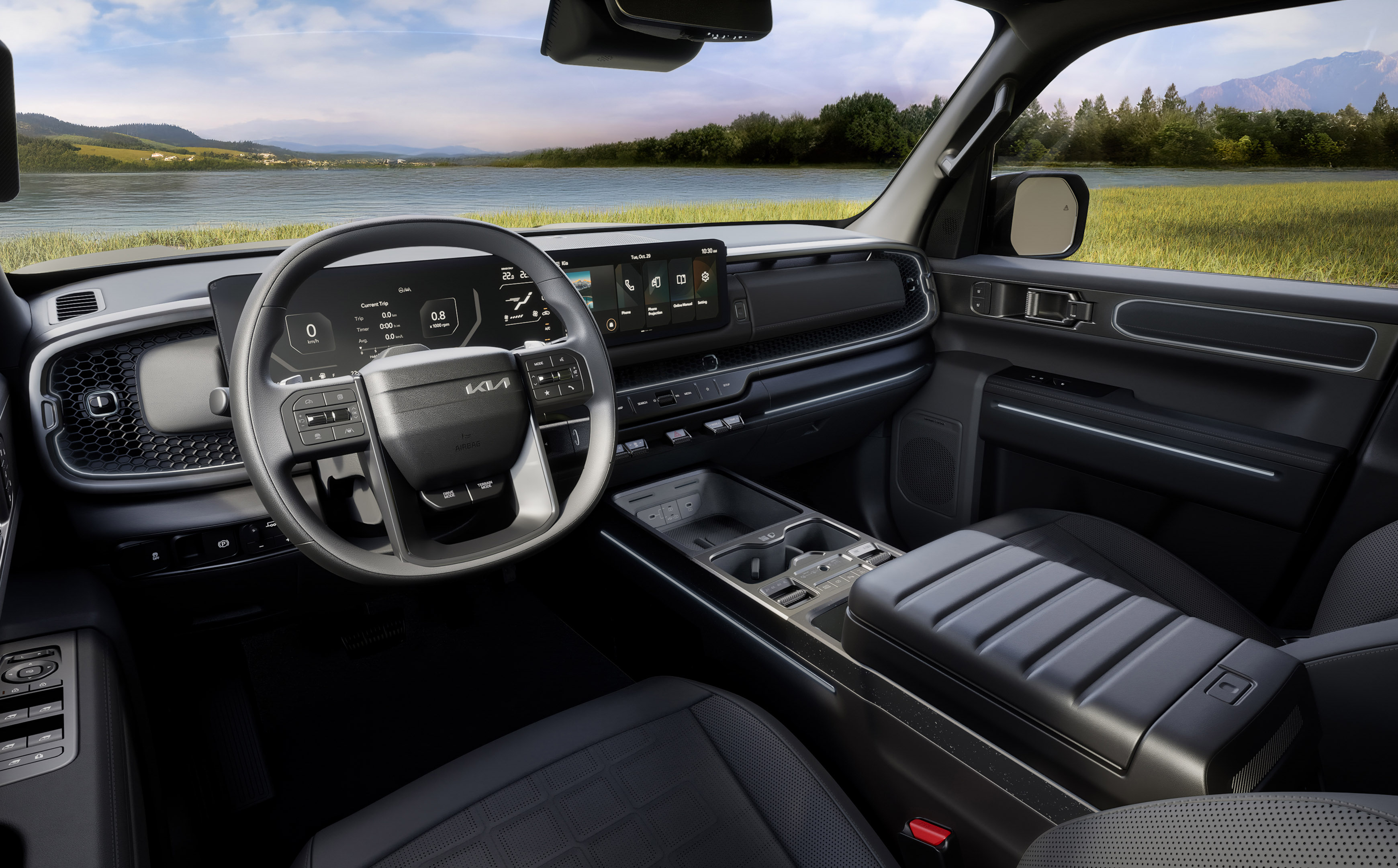 2025 Kia Tasman Interior