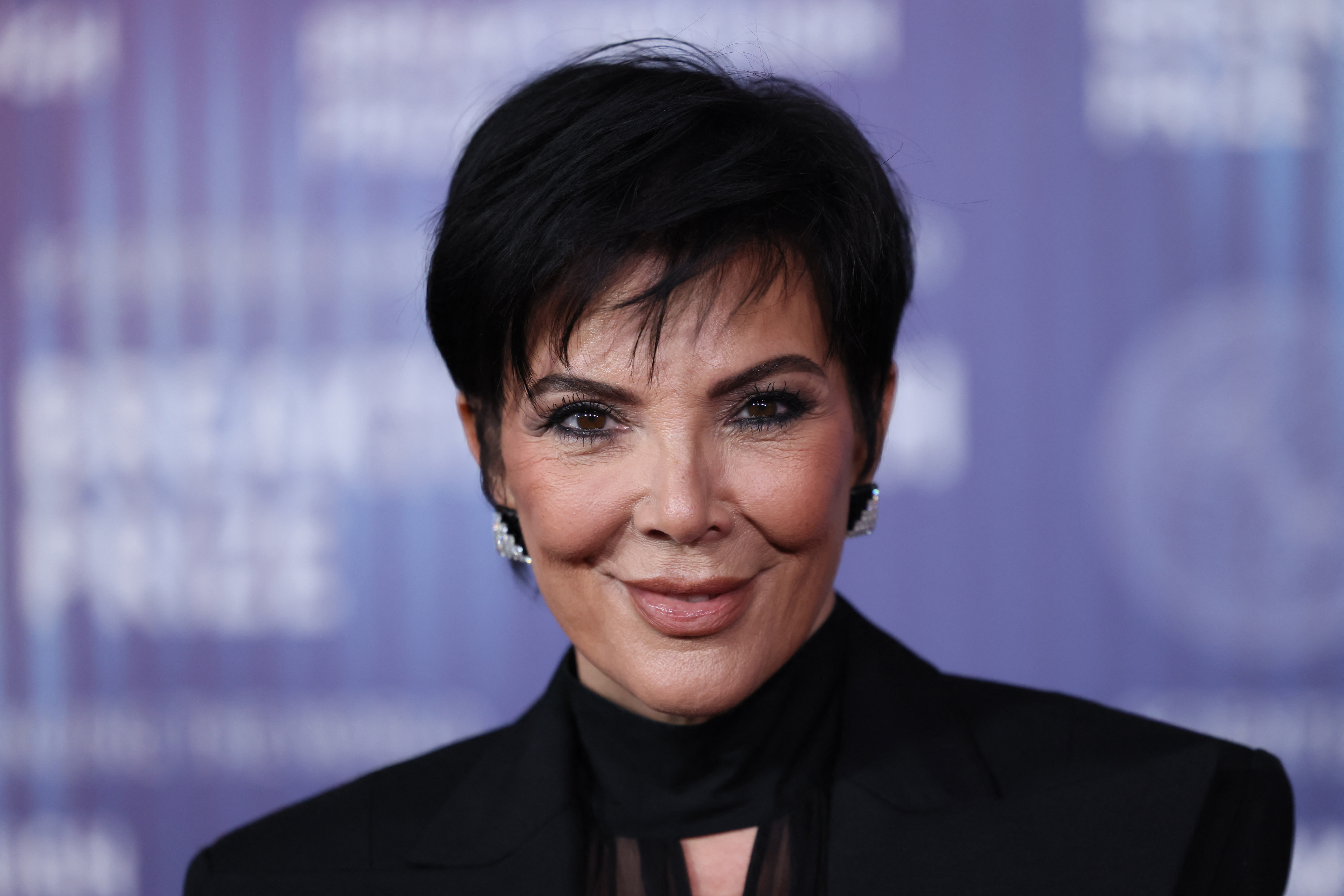 US socialite Kris Jenner arrives at the Tenth Breakthrough Prize