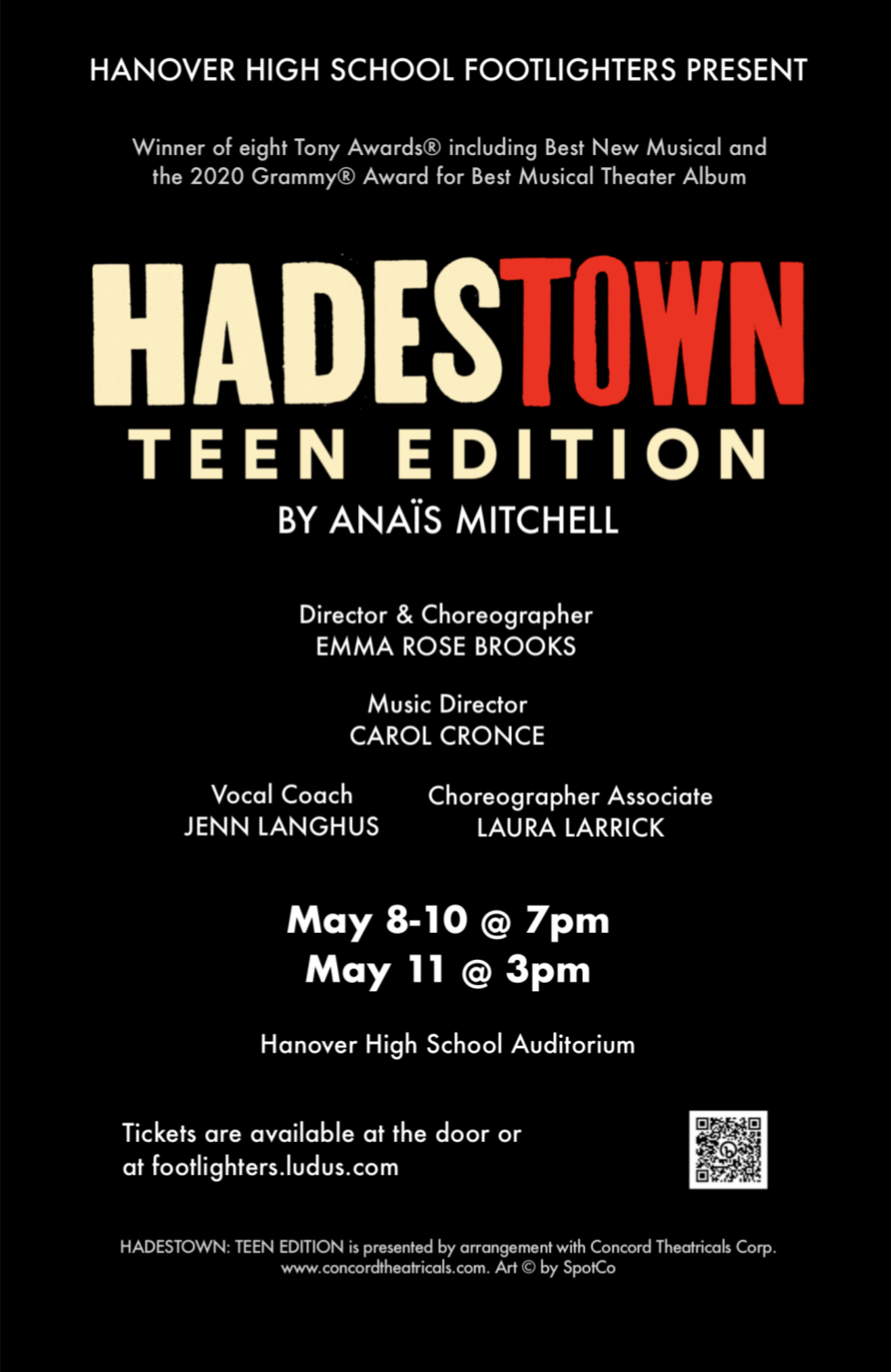 HADESTOWN: Teen Edition | TheaterEngine