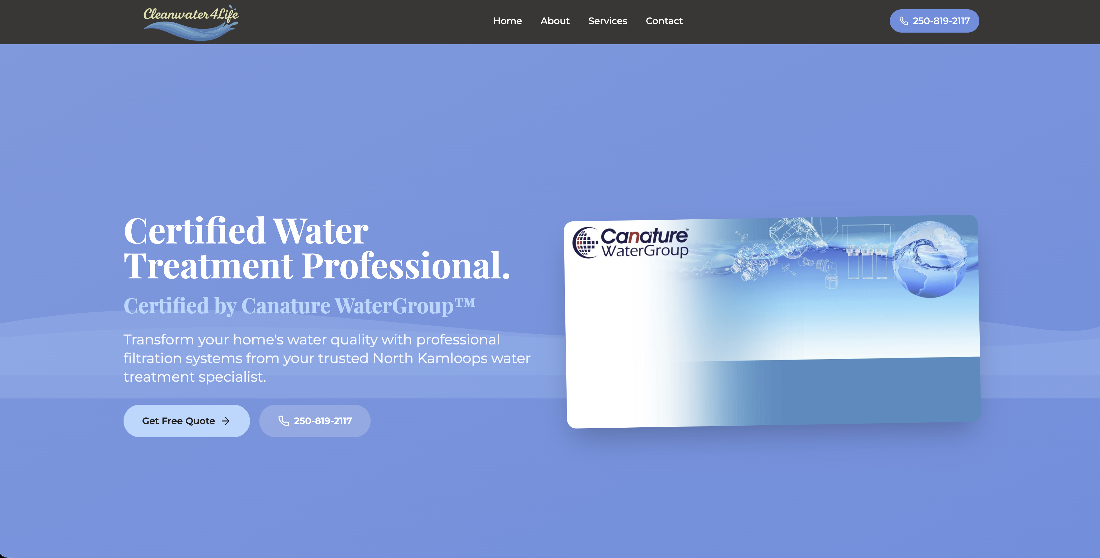 Clean Water 2017 website