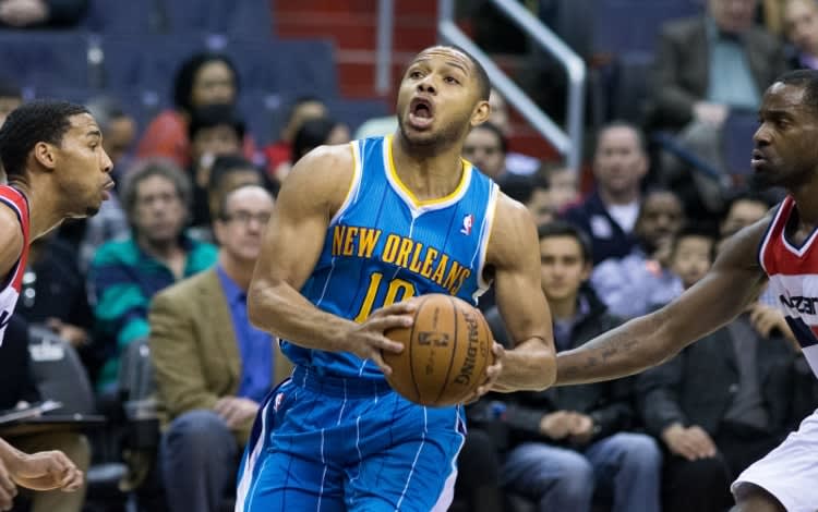 Eric Gordon playing for the New Orleans Pelicans